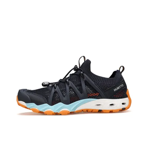 HUMTTO Quick Dry Support Cushioning River Trekking Shoes Women's Dark Blue