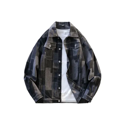 YINLEI Denim Jackets Men