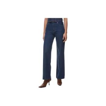 ARITZIA Denim Forum The Farrah Hi-Rise Wide Jean Jeans Women's Under Pressure/Steel Blue