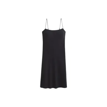 Abercrombie＆Fitch Slip Dress Women's Black