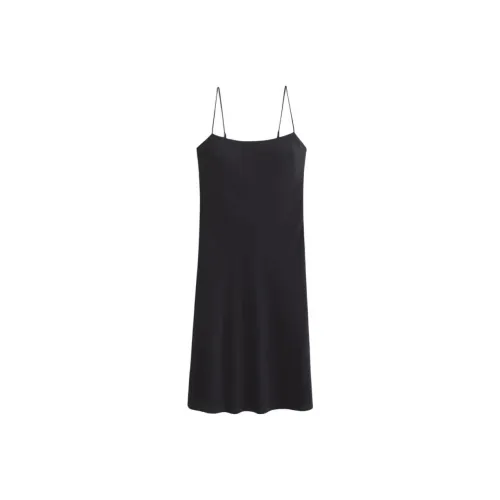 Abercrombie＆Fitch Slip Dress Women's Black