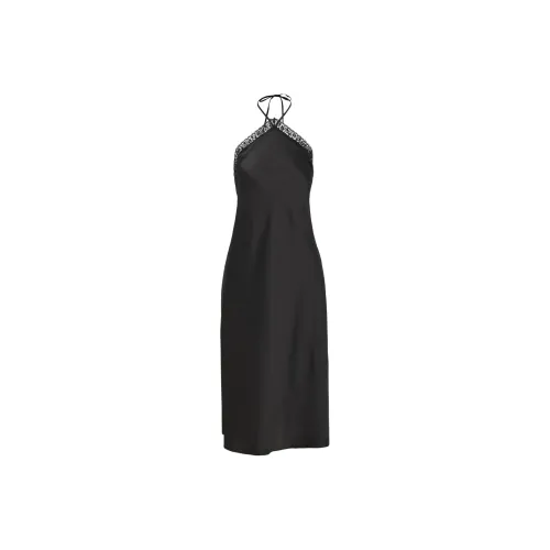 ARITZIA Wilfred Lyon Satin Dress Slip Dresses Women's Black