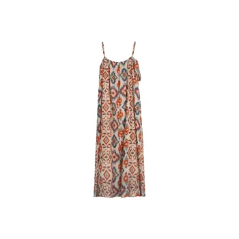 ARIADNAW STUDIO Slip Dress Women's Orange Red