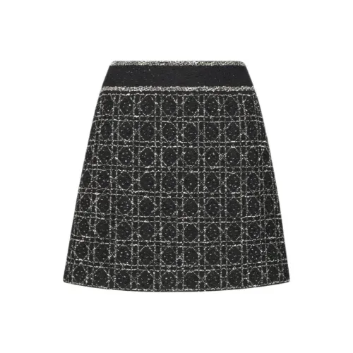 DIOR SS24 Casual Short Skirts Women's Black