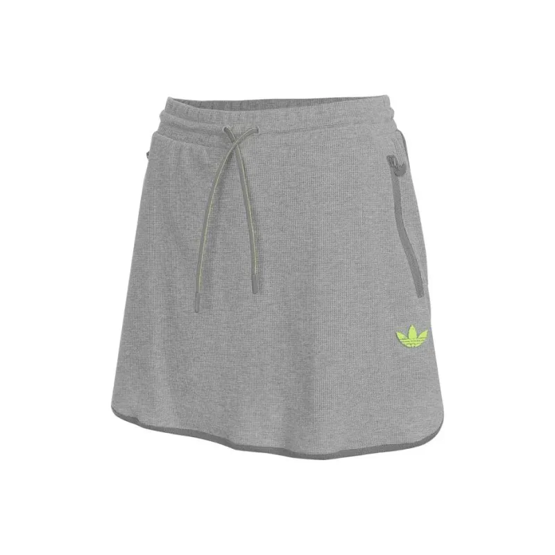 Adidas Originals SS24 Casual Short Skirts Women's Gray-0