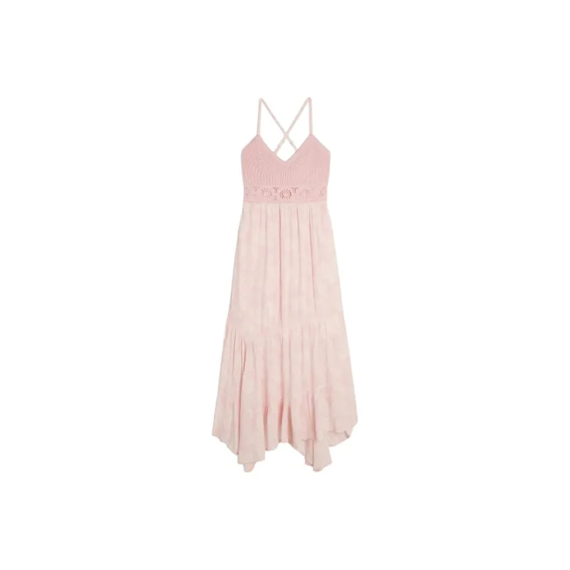 Hollister Slip Dress Women's Pink-0