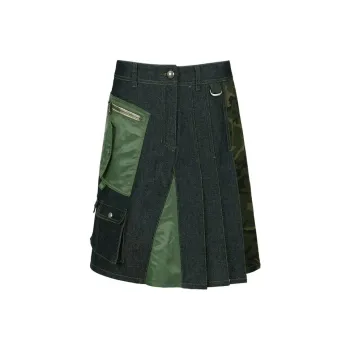 ANDERSSON BELL Marta Pleated Cargo Skirt