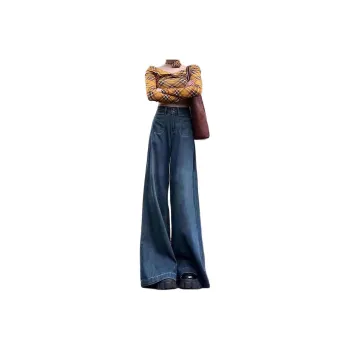MEIQIER Jeans Women's Dark Blue