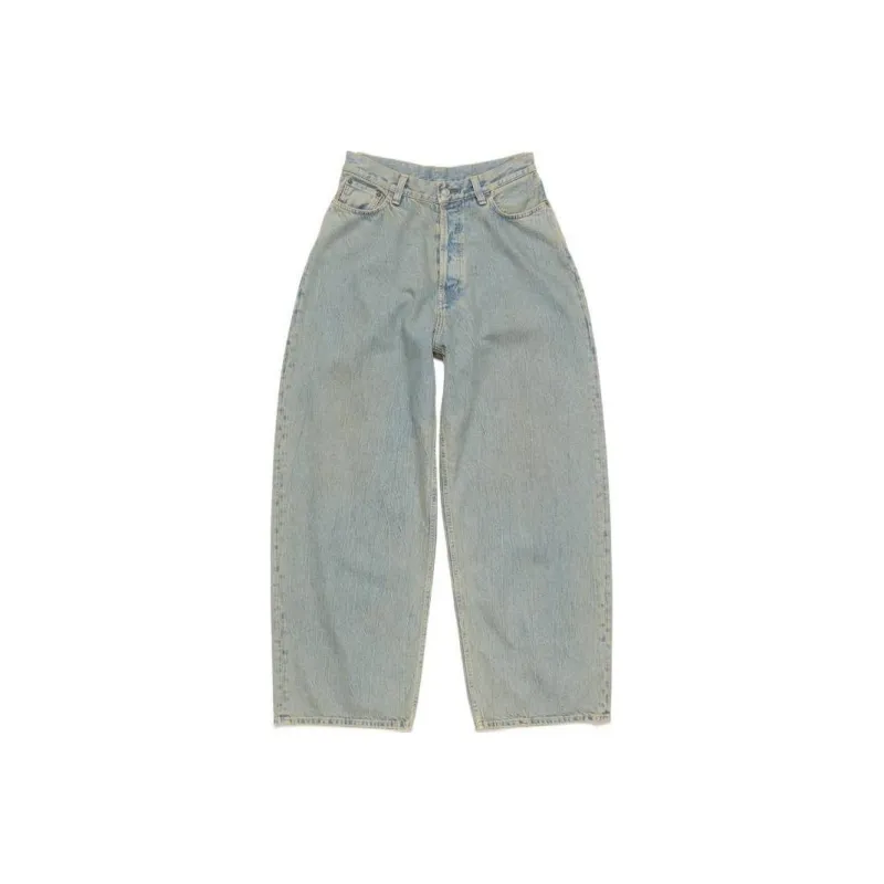 Acne Studios Mid rise Wide leg Jeans-0