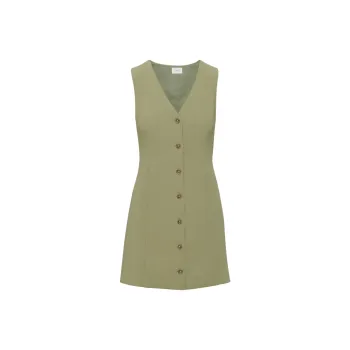 ARITZIA Wilfred Chester Dress Sleeveless Dress Women's Bosana Green