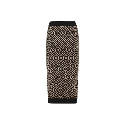 MICHAEL KORS Casual Long Skirts Women's Brown