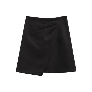 A Paradise For Awakening Casual Short Skirts Women's Black