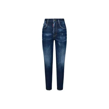 DSQUARED 2 High Waist Twiggy Jeans