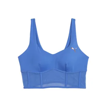 PUMA x PAMELA REIF PUMA X PAMELA REIF Collaboration Top Corset Sports Underwear Women's Blue