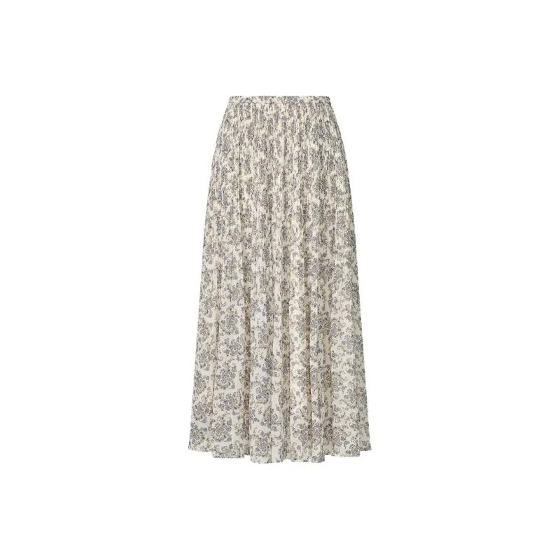 UNIQLO x Clare Waight Keller Casual Long Skirts Women's Ivory-0