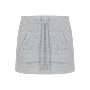 Three Quarters Casual Short Skirts Women's Gray