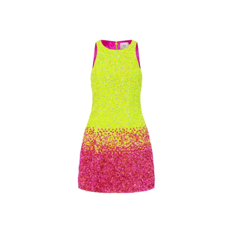 Aje Sleeveless Dress Women's Lime Green-0