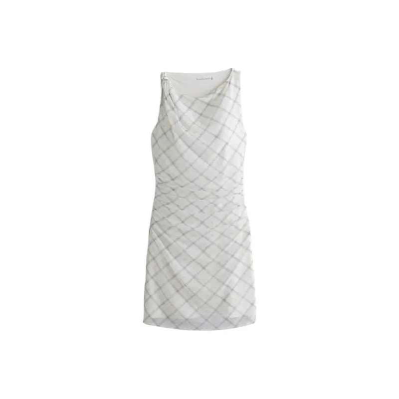 Abercrombie＆Fitch Sleeveless Dress Women's Beige-0