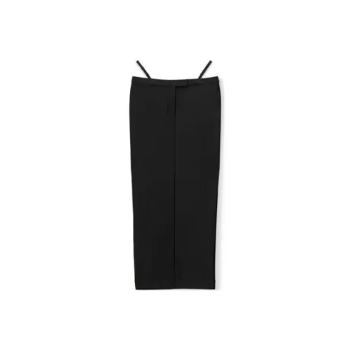 Alexander McQueen peplum hem ribbed-knit dress