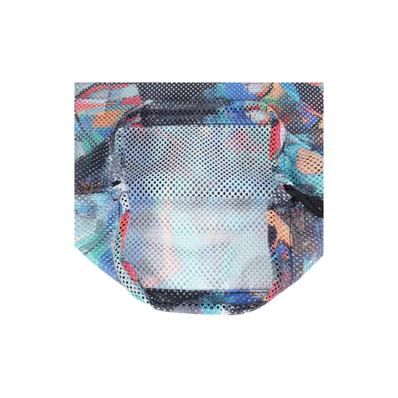 Speedo Polyester Backpack Unisex Green & Peach-4