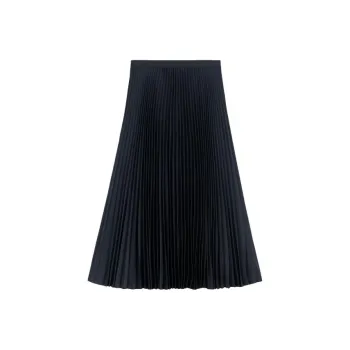 THEORY Casual Long Skirts Women's Deep Sea Blue