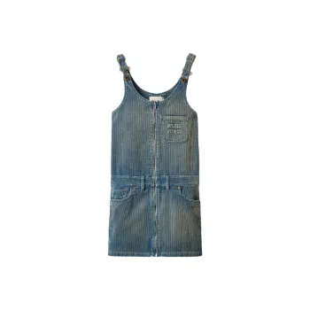 MIU MIU Sleeveless Dress Women's Sapphire Blue