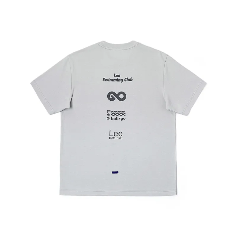Lee T Shirts Men Light Gray-1