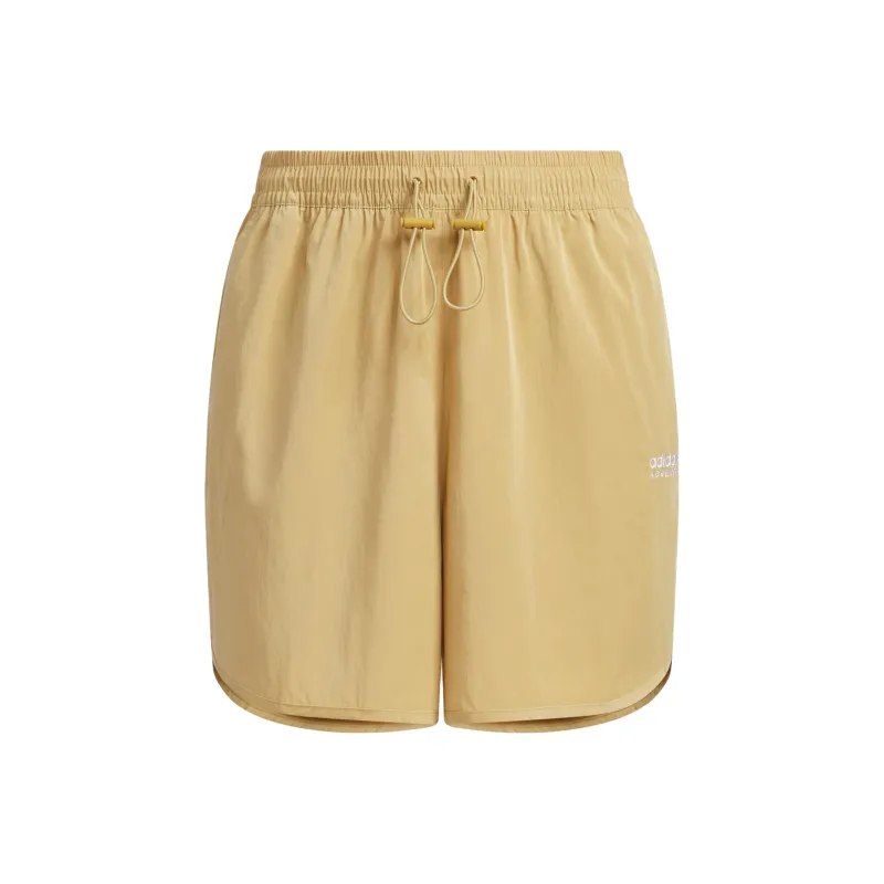 Adidas Originals Sports Shorts Women's Light Gold White-0