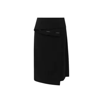 Burberry Casual Short Skirts Women's Black
