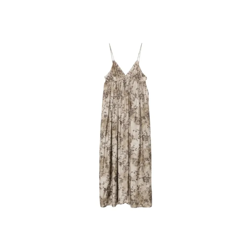 UMA WANG Floral print Maxi Dress-0