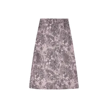 GANNI Casual Long Skirt Women's Purple