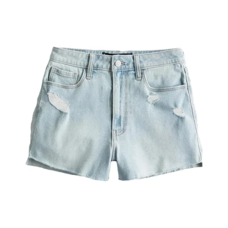 Hollister Denim Shorts Women's Light Washed-0