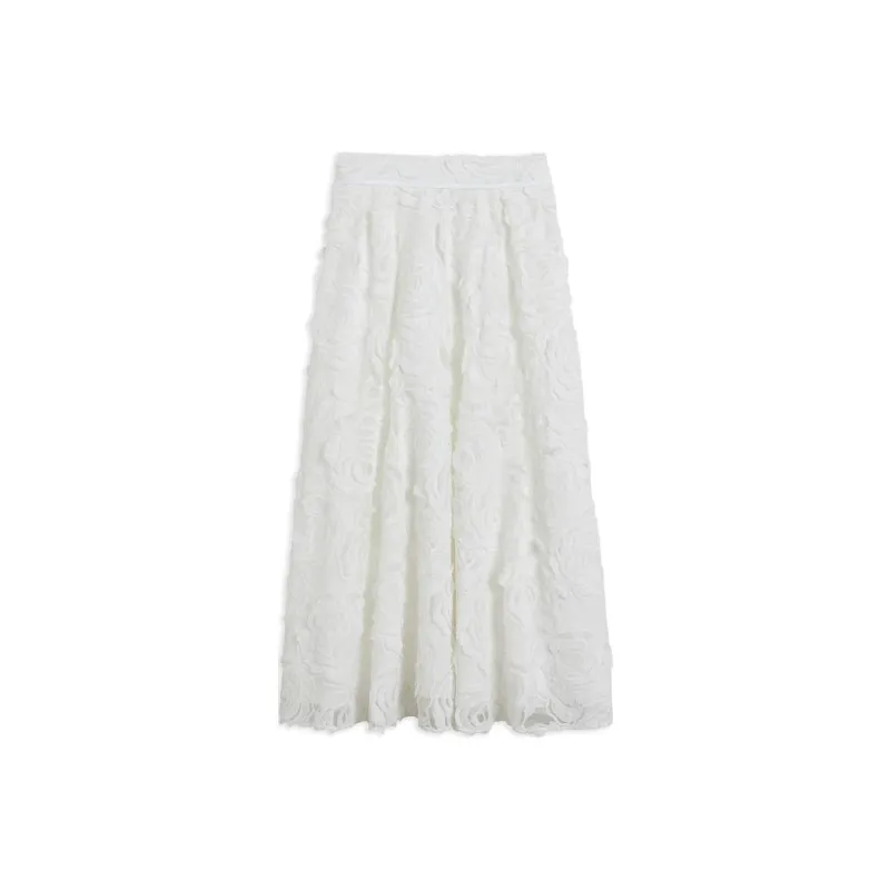 Ted Baker Casual Long Skirts Women's White-0
