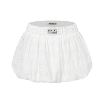 MARDI MERCREDI SS24 Casual Short Skirts Women's Ecru
