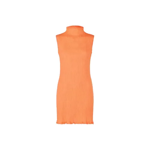 ISSEY MIYAKE SS24 Sleeveless Dress Women's Fruit Juice