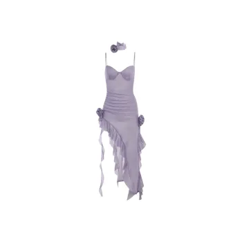 COVER TIME Slip Dresses Women's Purple