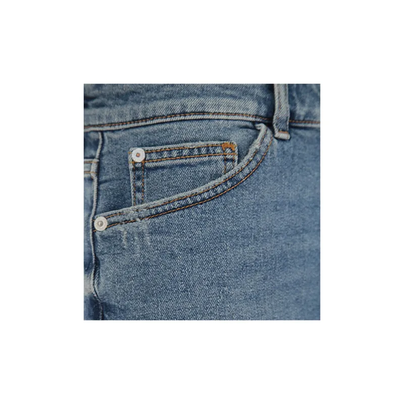 EMPORIO ARMANI SS22 Denim Shorts Women's Blue-3