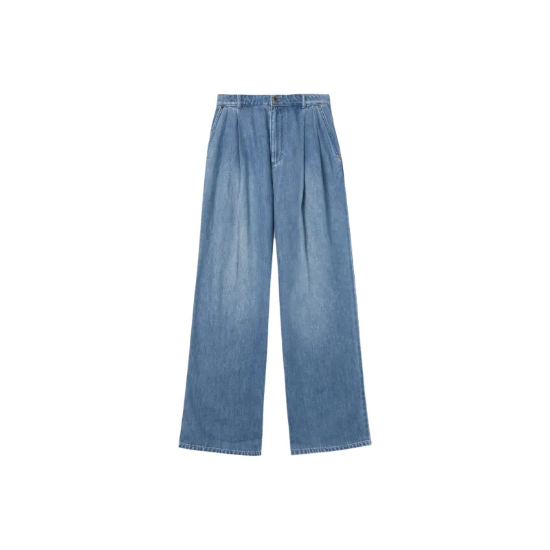 MICHAEL KORS Pleated Jeans-0