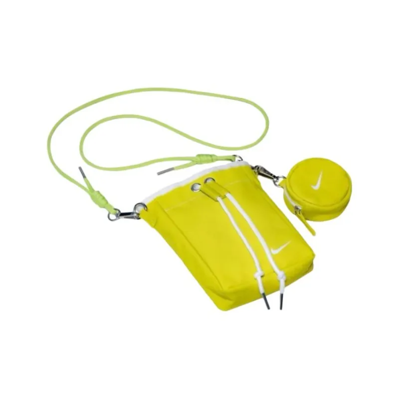 Nike Cell Phone Headphone Shoulder Bag, Crossbody Bag Regular Unisex Green-1