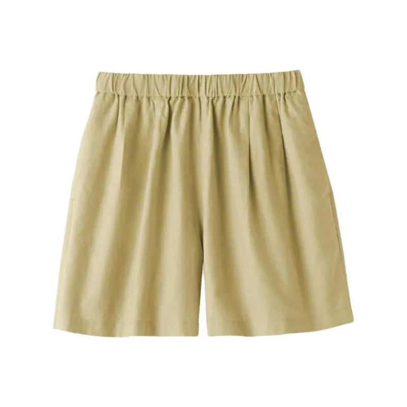 MUJI Hemp Collection Casual Shorts Women's-1