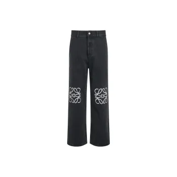 LOEWE Anagram Baggy Jeans 'Black'