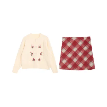 QUIET ANGEL Two Piece Skirt Sets Women's