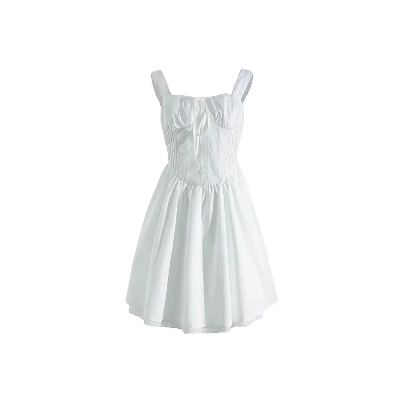 Incolore Slip Dresses Women's White-0