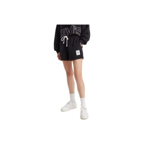 Levis Sports Shorts Women's Black