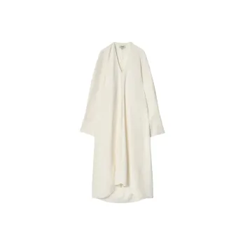 COS Long Sleeved Dress Women's Ecru
