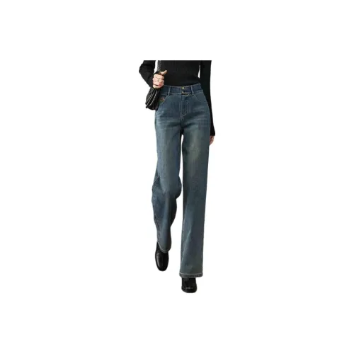 YALIDA Jeans Women's Blue B0