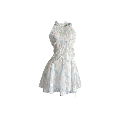 Manekniv Sleeveless Dress Women's Sea Foam Green