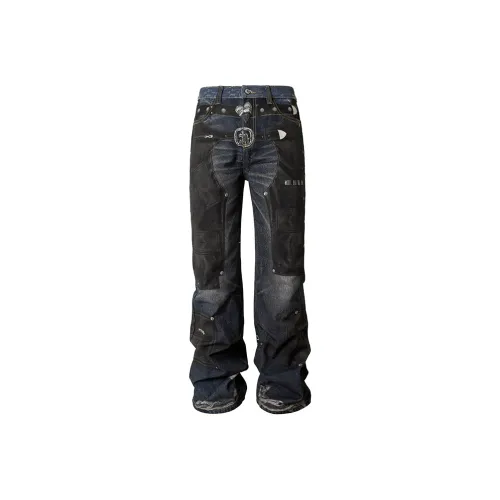 YADcrew Jeans Women's Blue