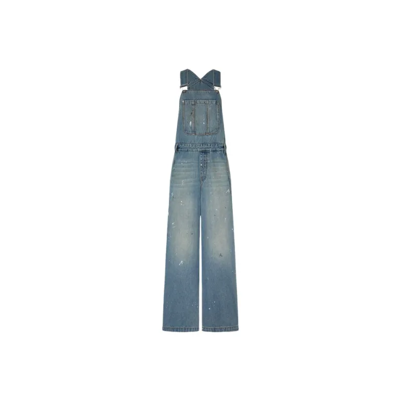 MOCO Overalls Women's Denim Blue-0