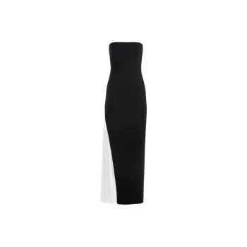 ALICE+OLIVIA Retha Strapless Maxi Dress
